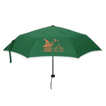 Halloween Japan 2 - Umbrella (small) - bottlegreen - Front