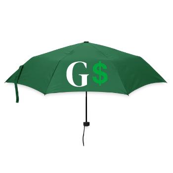 Lettre g dollar - Parapluie standard - vert bouteille - Devant