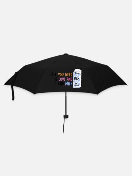We need Love and Milk Comicstyle 1 - Umbrella (small) - black