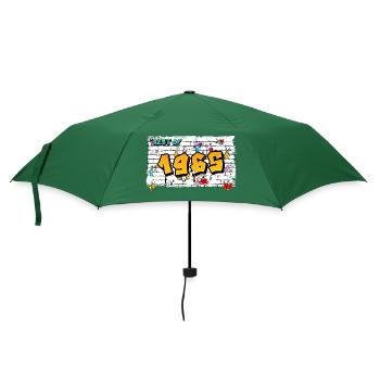 Graffiti emblématique de 1965 – 60 ans d’indémodabilité - Parapluie standard - vert bouteille - Devant