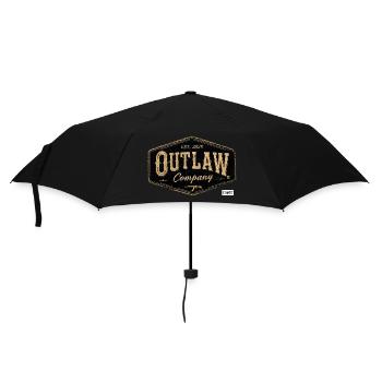 Outlaw Company Vintage Patch - Umbrella (small) - black - Front