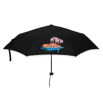 Holidays Incekum - Umbrella (small) - black - Front