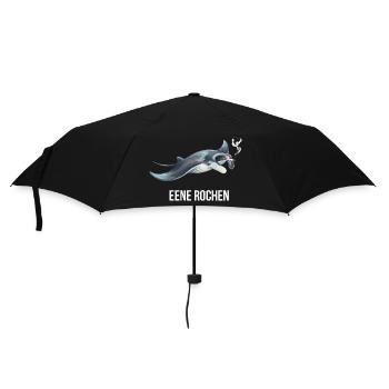 Ray Humor Shirt pour les fans de la mer - Parapluie standard - noir - Devant