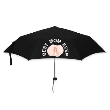 Meilleur t-shirt cadeau de la fête des mères de Maman de tous les temps - Parapluie standard - noir - Devant