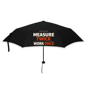 Mode de vie ouvrier Fierté ouvrière Travail - Parapluie standard - noir - Devant