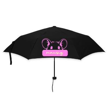 Cute Mouse - Umbrella (small) - black - Front