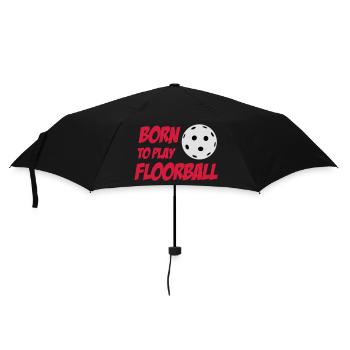 Born To Play Floorball - Umbrella (small) - black - Front