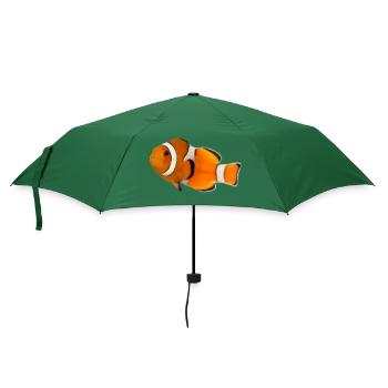 fish - Umbrella (small) - bottlegreen - Front