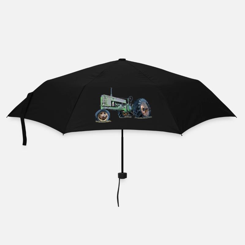 Oldtimerdreirad - Regenschirm (klein) - Schwarz