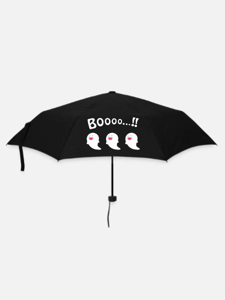 Booo ghost - Umbrella (small) - black