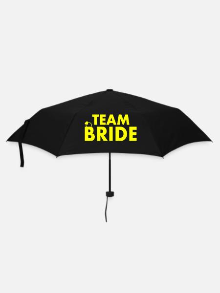 Team bride - Parapluie standard - noir