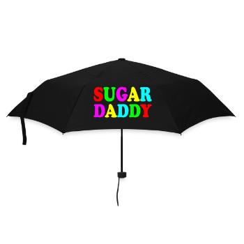 Sugar daddy - Umbrella (small) - black - Front