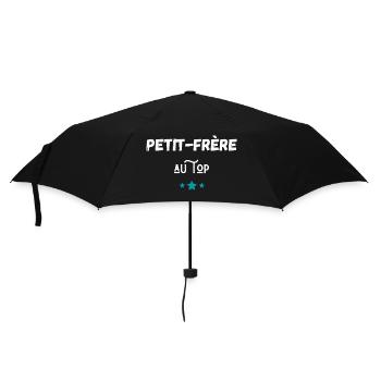 petit-frère au top idée cadeau - Parapluie standard - noir - Devant