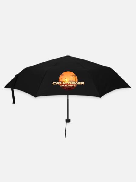california blading - Regenschirm (klein) - Schwarz