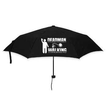 DEAD MAN WALKING 2 - Regenschirm (klein) - Schwarz - Vorne