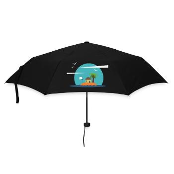 Sommer - Regenschirm (klein) - Schwarz - Vorne