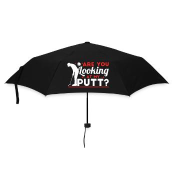 Regardez-vous mon putt - Parapluie standard - noir - Devant