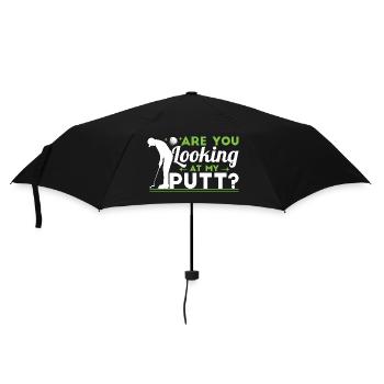 Regardez-vous mon putt - Parapluie standard - noir - Devant