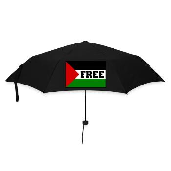 Free palestine - Parapluie standard - noir - Devant