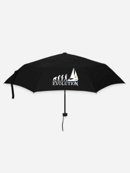 Evolution white version - Umbrella (small) - black