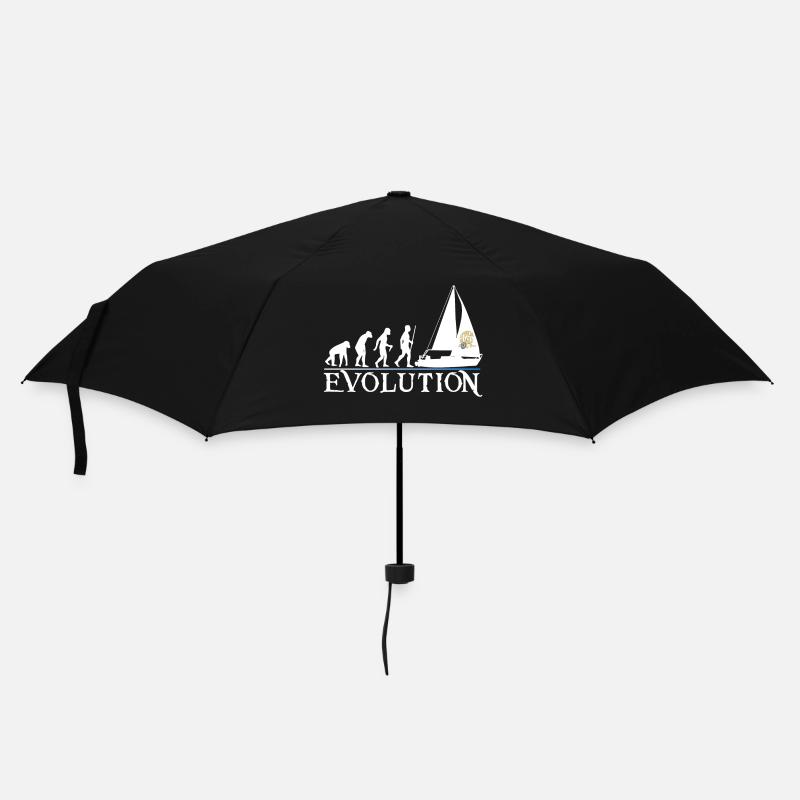 Evolution version blanc - Parapluie standard - noir