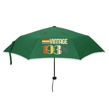 Vintage 1938-cadeau anniversaire 1938 - Parapluie standard - vert bouteille - Devant