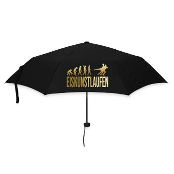 Evolution Eiskunstlaufen - Regenschirm (klein) - Schwarz - Vorne