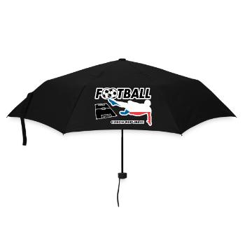 La fièvre du football République tchèque - Parapluie standard - noir - Devant