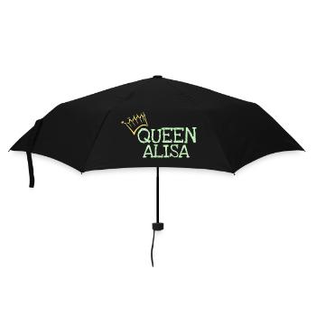 Alisa as a given name - Umbrella (small) - black - Front