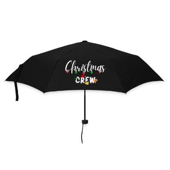 Christmas Crew - Umbrella (small) - black - Front