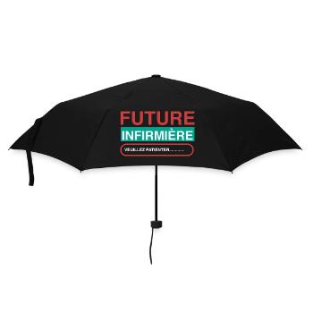 Future Nurse - Umbrella (small) - black - Front