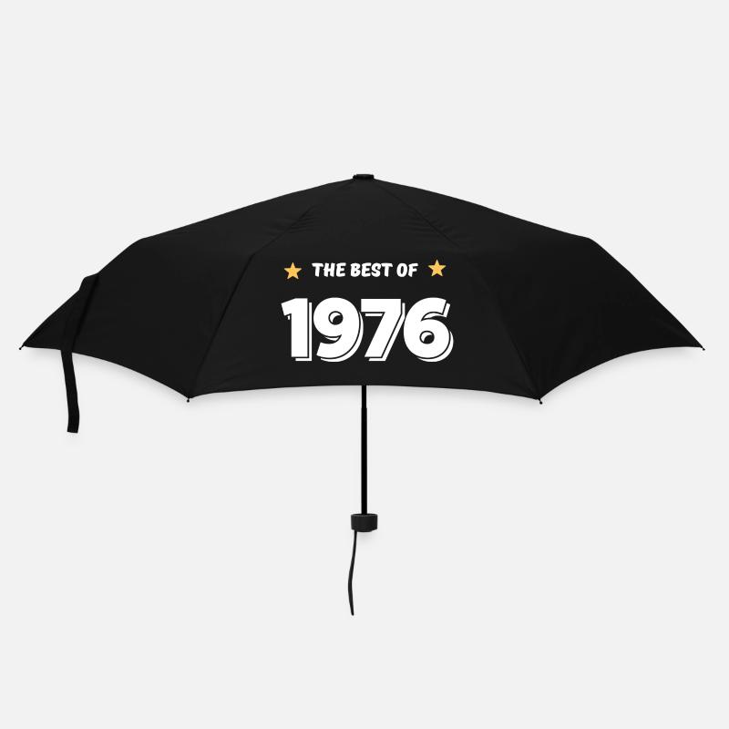 Das Beste von 1976 - Regenschirm (klein) - Schwarz