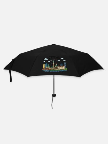 Ville d’Ottawa, Canada - Parapluie standard - noir