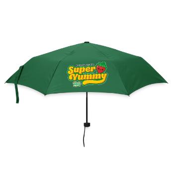 Fraises et plaisir - Parapluie standard - vert bouteille - Devant