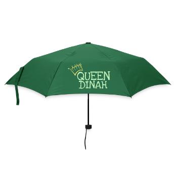 First name Dinah - Umbrella (small) - bottlegreen - Front