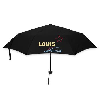 Cadeau pour Louis - Parapluie standard - noir - Devant