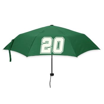 20 Number - Umbrella (small) - bottlegreen - Front