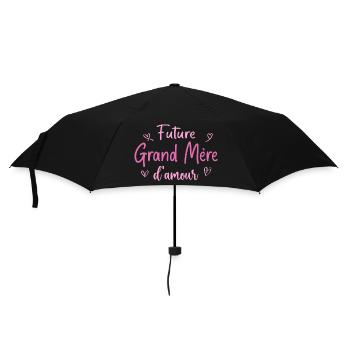 Future grand mère d'amour - Cadeau grand mère - Parapluie standard - noir - Devant