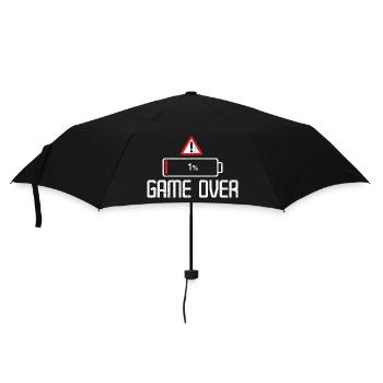 Gaming Gamer Video Games Controllers Gaming Gamers - Umbrella (small) - black - Front