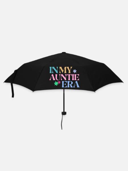 In my Auntie Era Shirt - Retro Gift Aunt - Umbrella (small) - black