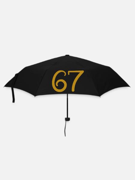 67 - Regenschirm (klein) - Schwarz