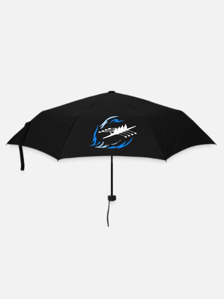 Aviron - Double 4 - Parapluie standard - noir