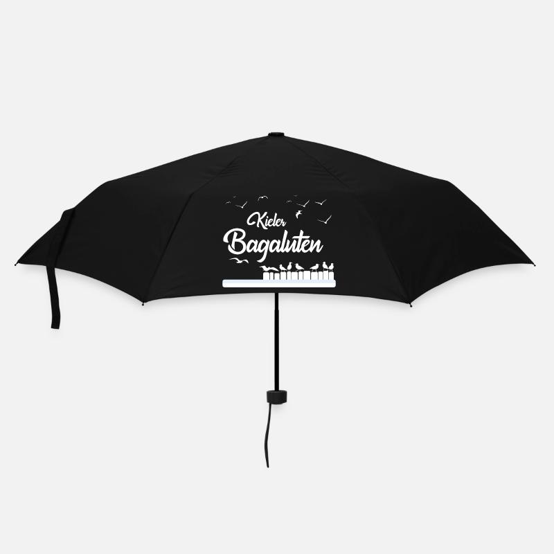 Kieler Bagaluten - Regenschirm (klein) - Schwarz