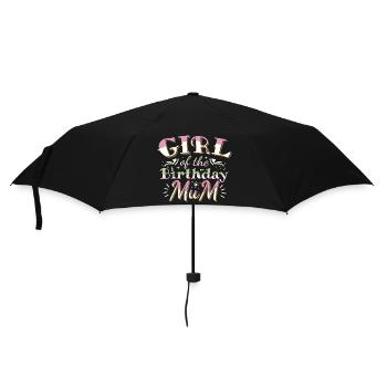 GIRL OF THE BIRTHDAY MUM - BIRTHDAY PARTY - Umbrella (small) - black - Front