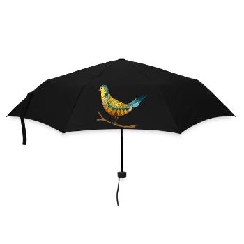 Bird - Umbrella (small) - black - Front