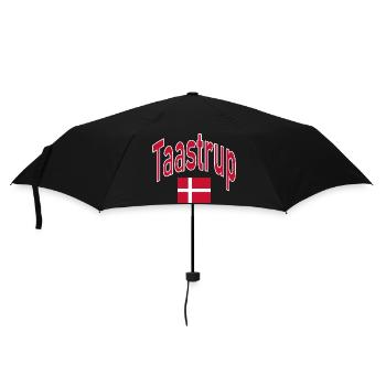 Taastrup Denmark flag - Umbrella (small) - black - Front