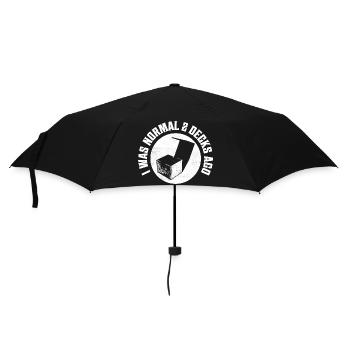 I was normal 2 decks ago Trading Cards Funny TCG - Umbrella (small) - black - Front