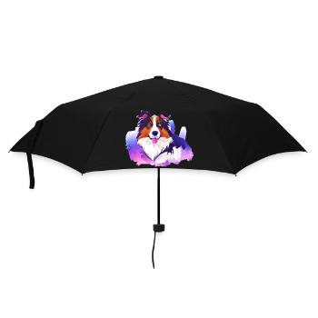 Dogs Shepherd Dog Dog Owner Dog Dog Owner - Umbrella (small) - black - Front