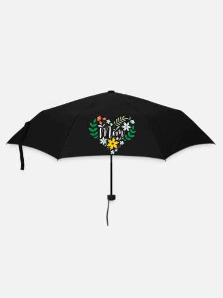 Beste Mutter aller Zeiten - Regenschirm (klein) - Schwarz