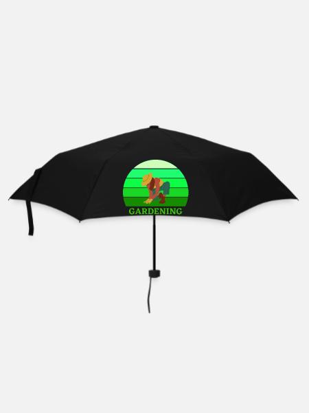 gardening, gardening, gardening, gardener - Umbrella (small) - black